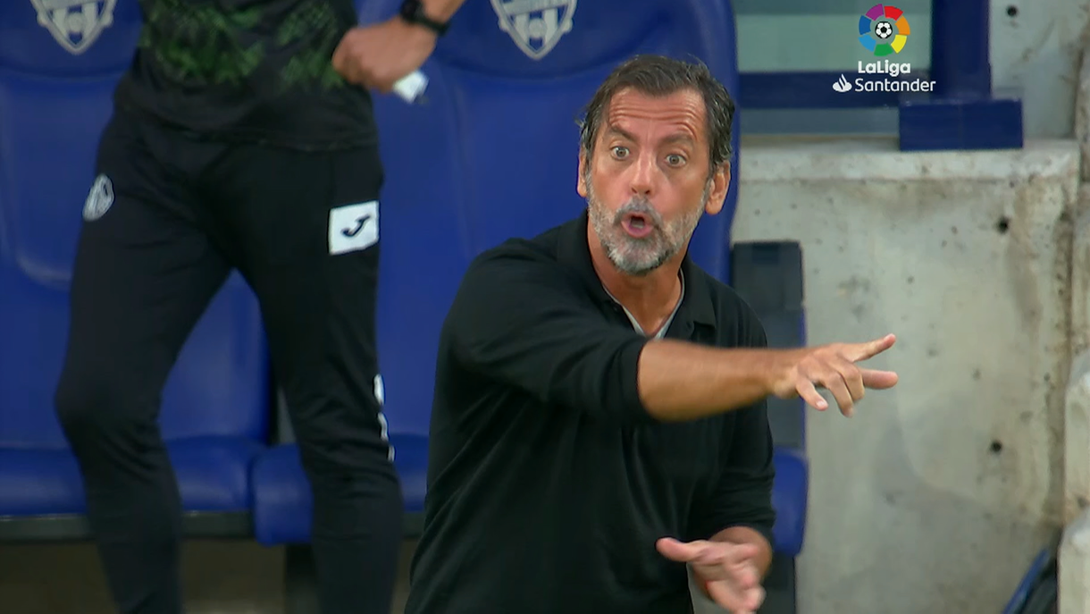 Será o segundo partido para Quique Sánchez Flores no banquiño xetafense