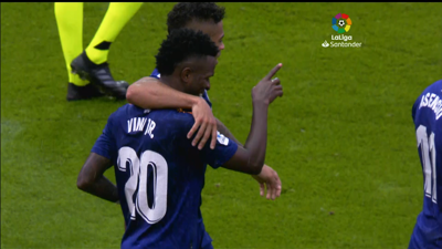 Vinicius fixo dobrete e leva 7 goles en liga