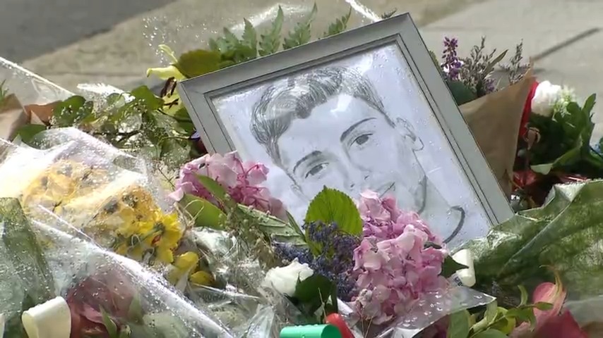 Imaxe de aquivo dunha homenaxe a Samuel