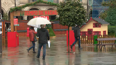 Mercado de Nadal en Pontevedra