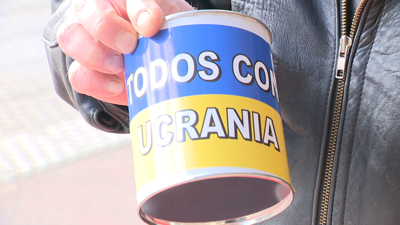 Un dos petos que se están a repartir nos locais de Lalín para recadar fondos