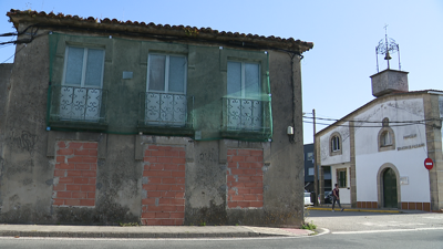 A casa está declara en ruína técnica dende 2019
