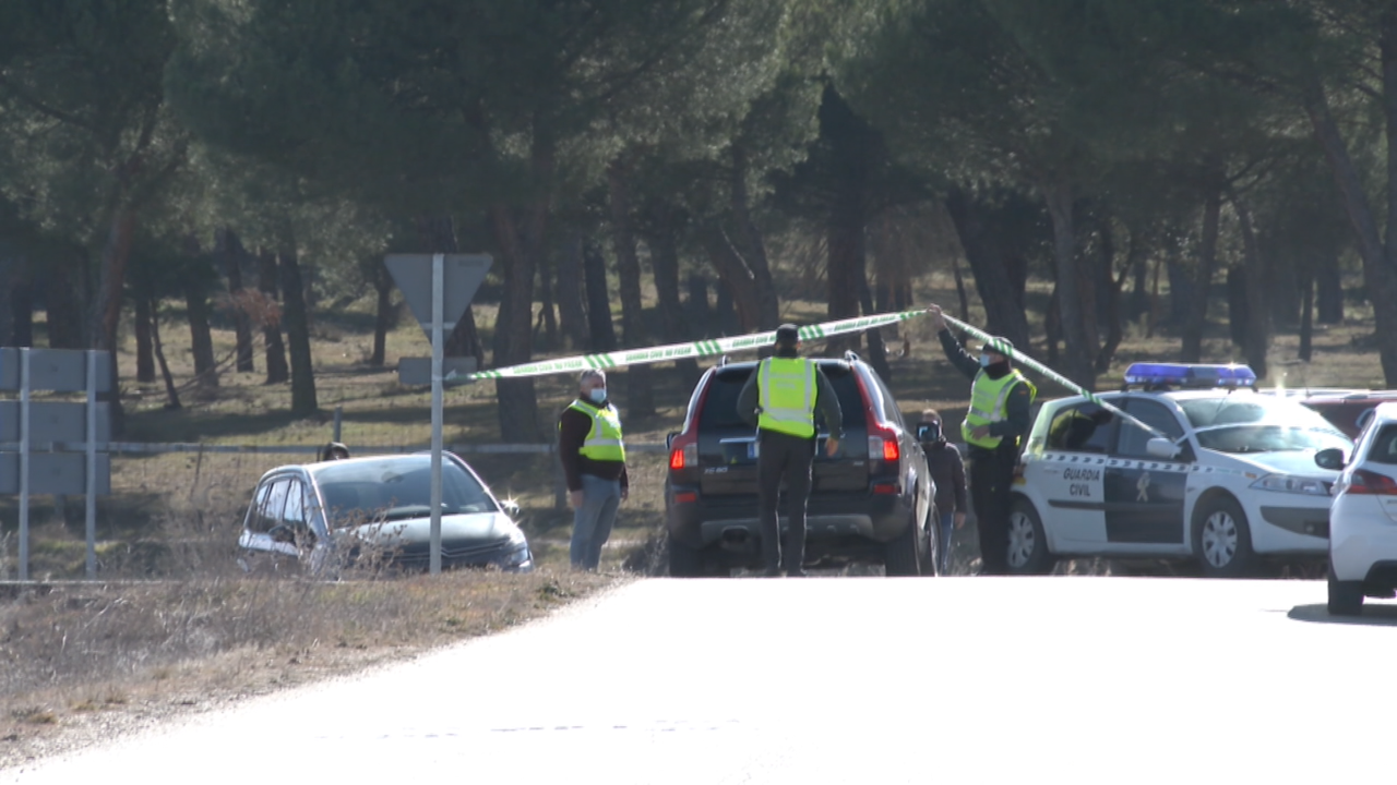 Lugar onde apareceu o cadáver de Esther López en Traspinedo (Valladolid)