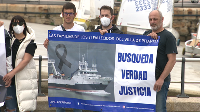 Mobilización das familias do Villa de Pitanxo / Arquivo