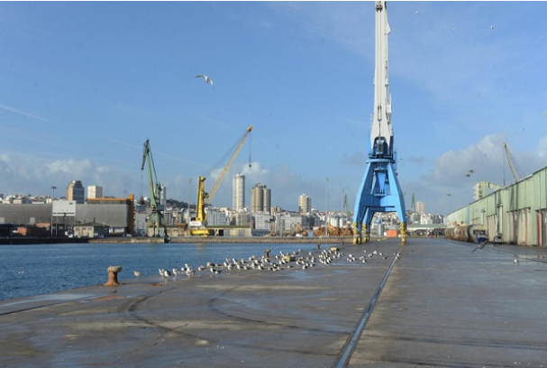 Peirao de San Diego na Coruña / Arquivo