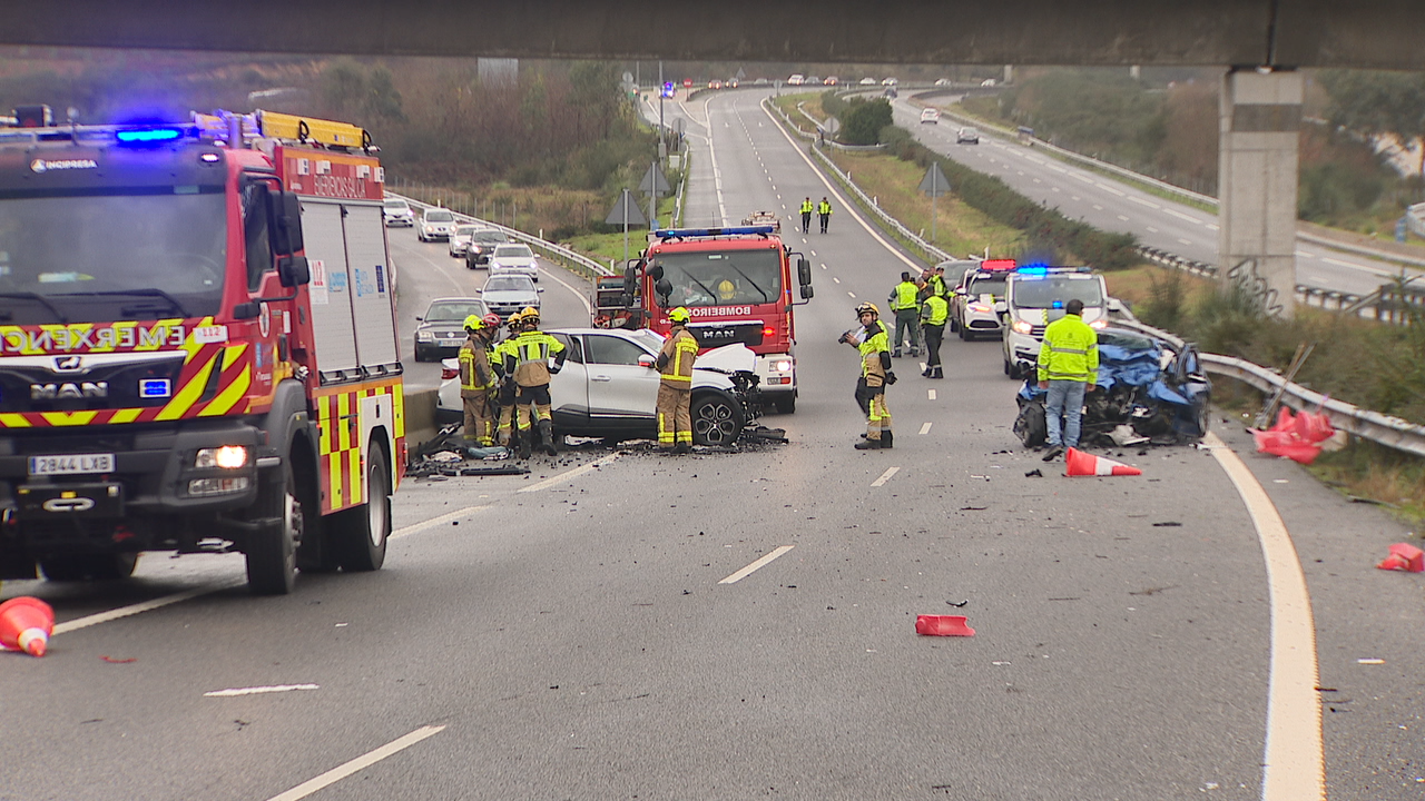 No accidente da A-52 deste sábado morreu un veciño de Vigo de 41 anos