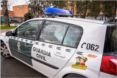 Momento en que trasladan á Cidade Real ao suposto autor do asasinato de Piedrabuena