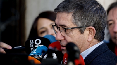 Patxi López á súa chegada a un Comité Federal do PSOE (EFE,SergioPerez)