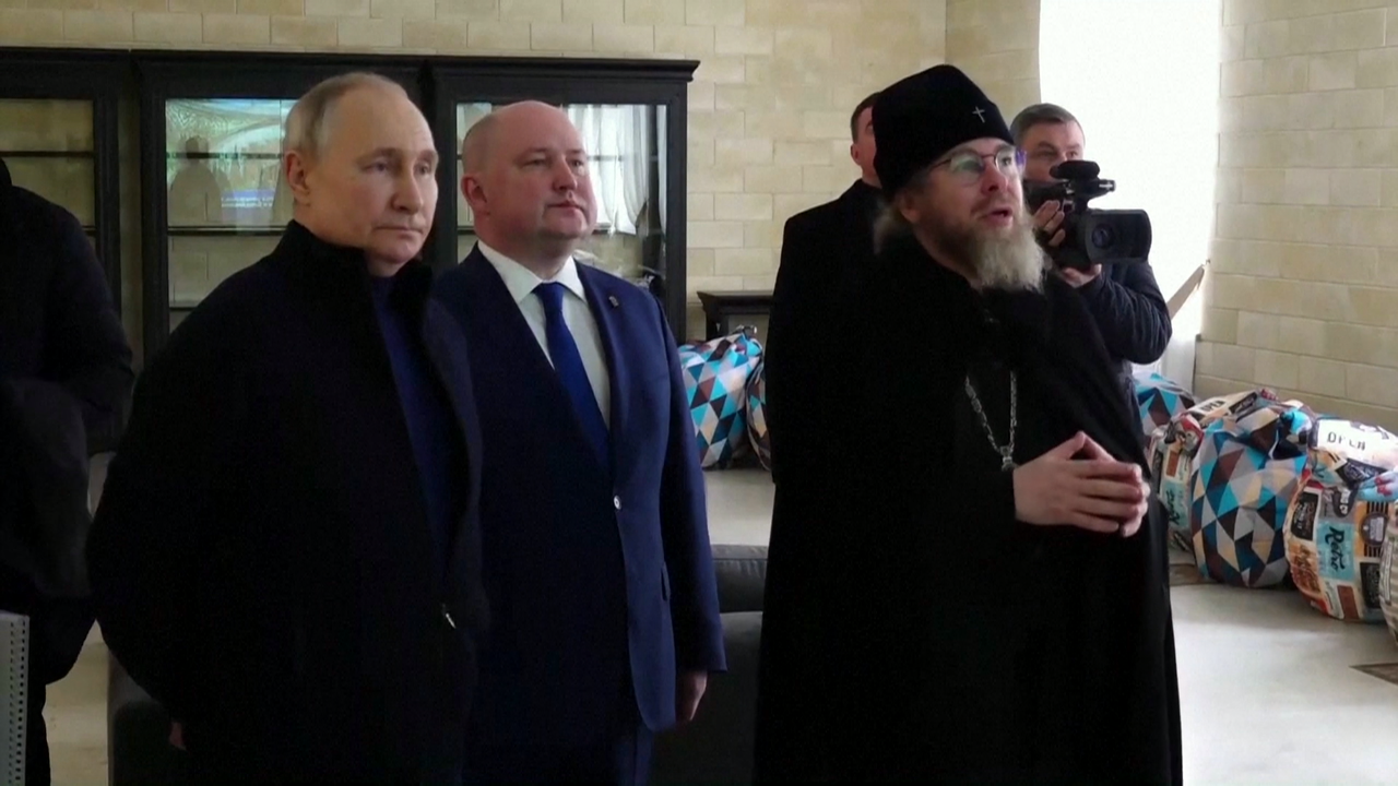 Vladimir Putin en Sebastopol, Crimea