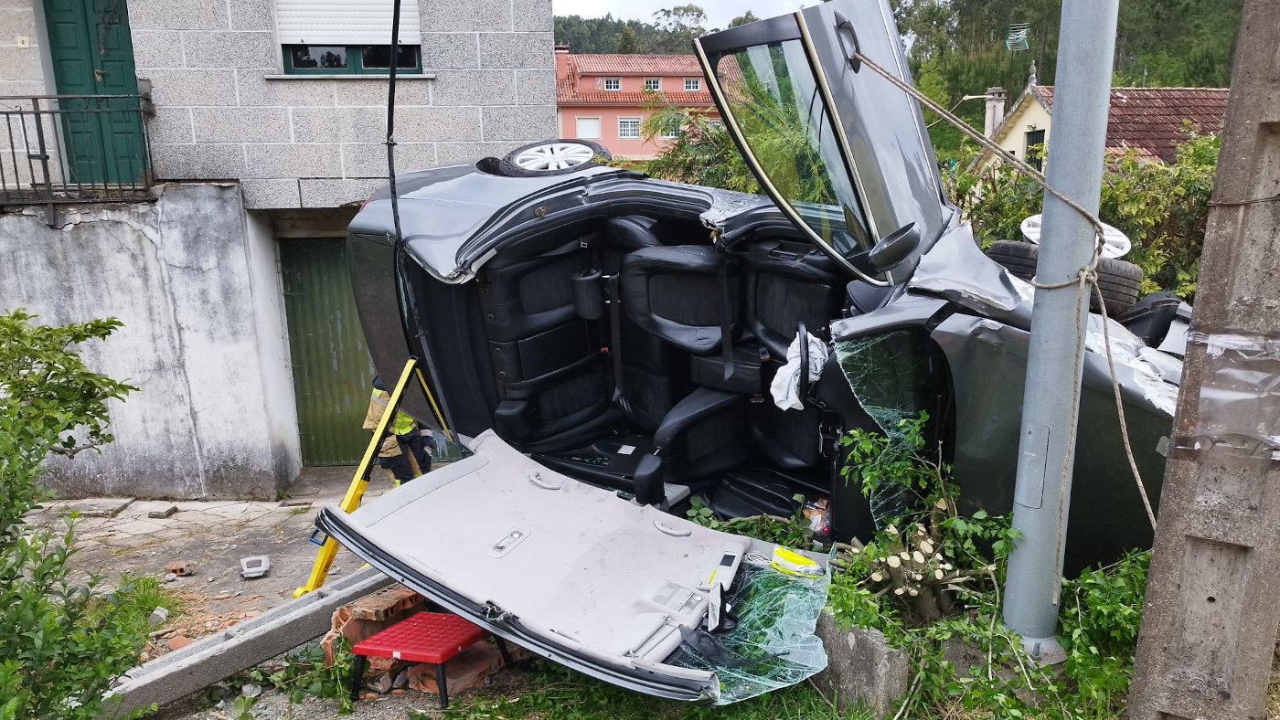 Estado en que quedou o turismo accidentado en Caldas / DP