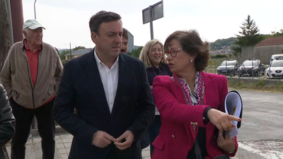 O secretario xeral do PSdeG visitou esta mañá Xinzo de Limia onde conta con reter a alcaldía