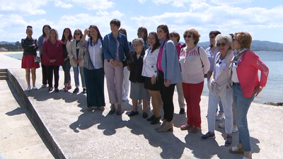 Ana Pontón reuniuse coas candidatas nacionalistas do Morrazo