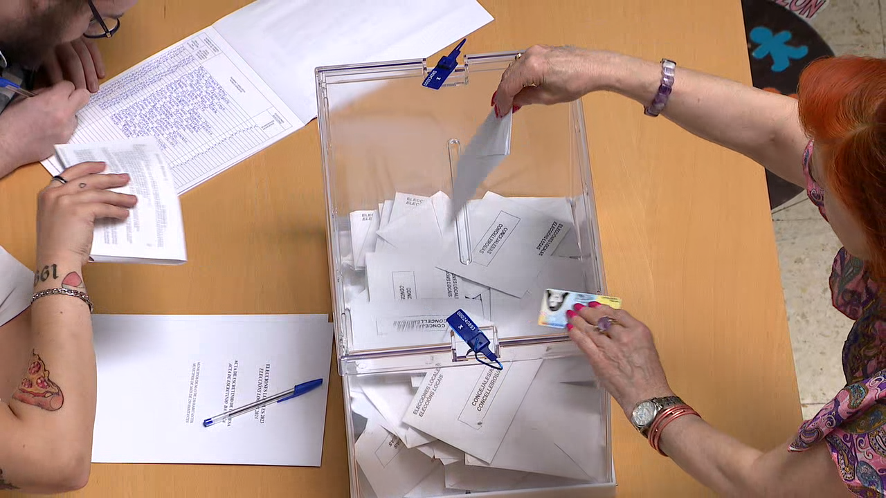 Votación en Galicia