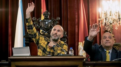 O alcalde de Ourense, Gonzalo Pérez Jácome (EFE/Brais Lorenzo)