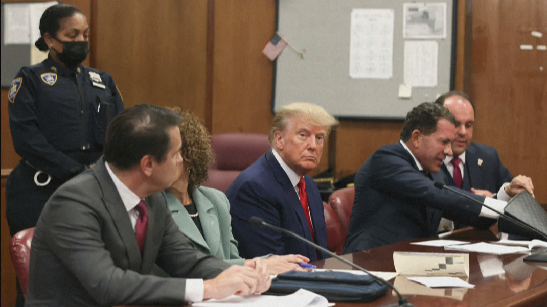 Trump nunha fotografía de arquivo