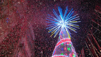 Imaxe de arquivo da árbore de Nadal de Vigo