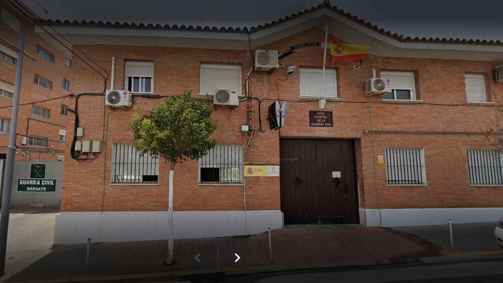 Cuartel da Garda Civil en Barbate