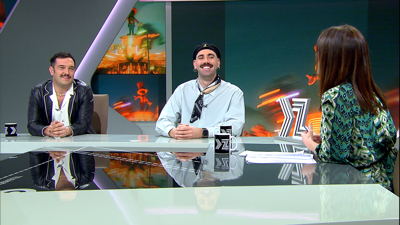 Samu e Mati, dous membros de The Rapants