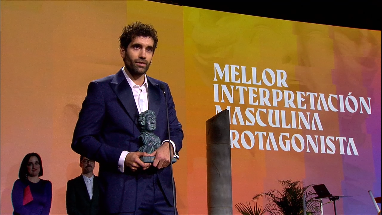 Tamar Novas repite como mellor intérprete masculino protagonista