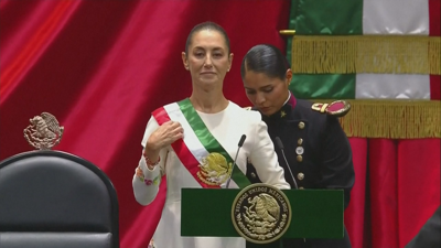 A presidenta de México, Claudia Sheinbaum, nunha imaxe de arquivo