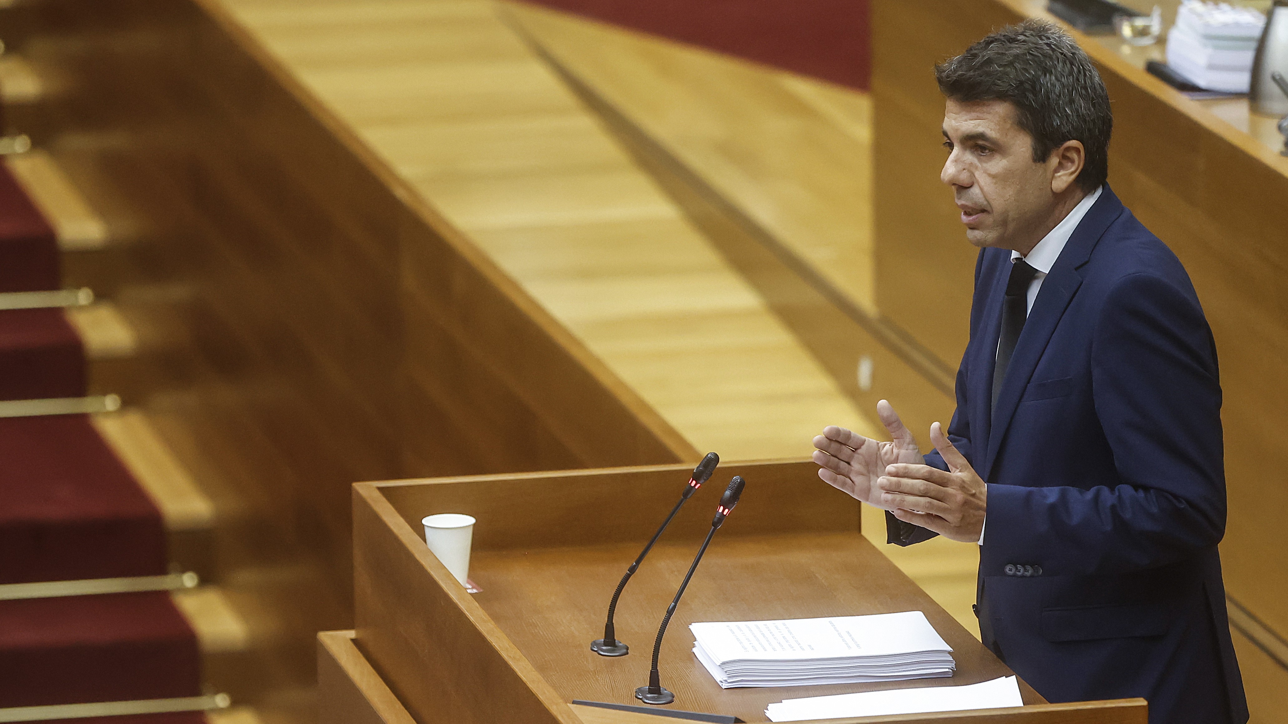 Mazón recoñece que 