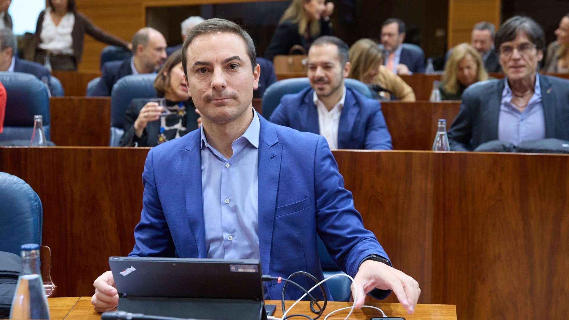 O voceiro do PSOE na Asemblea de Madrid, Juan Lobato (Jesús Hellín - Europa Press)