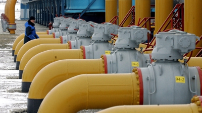 Instalacións gasísticas rusas na rexión de Kursk (Reuters/Sergei Karpukhin)