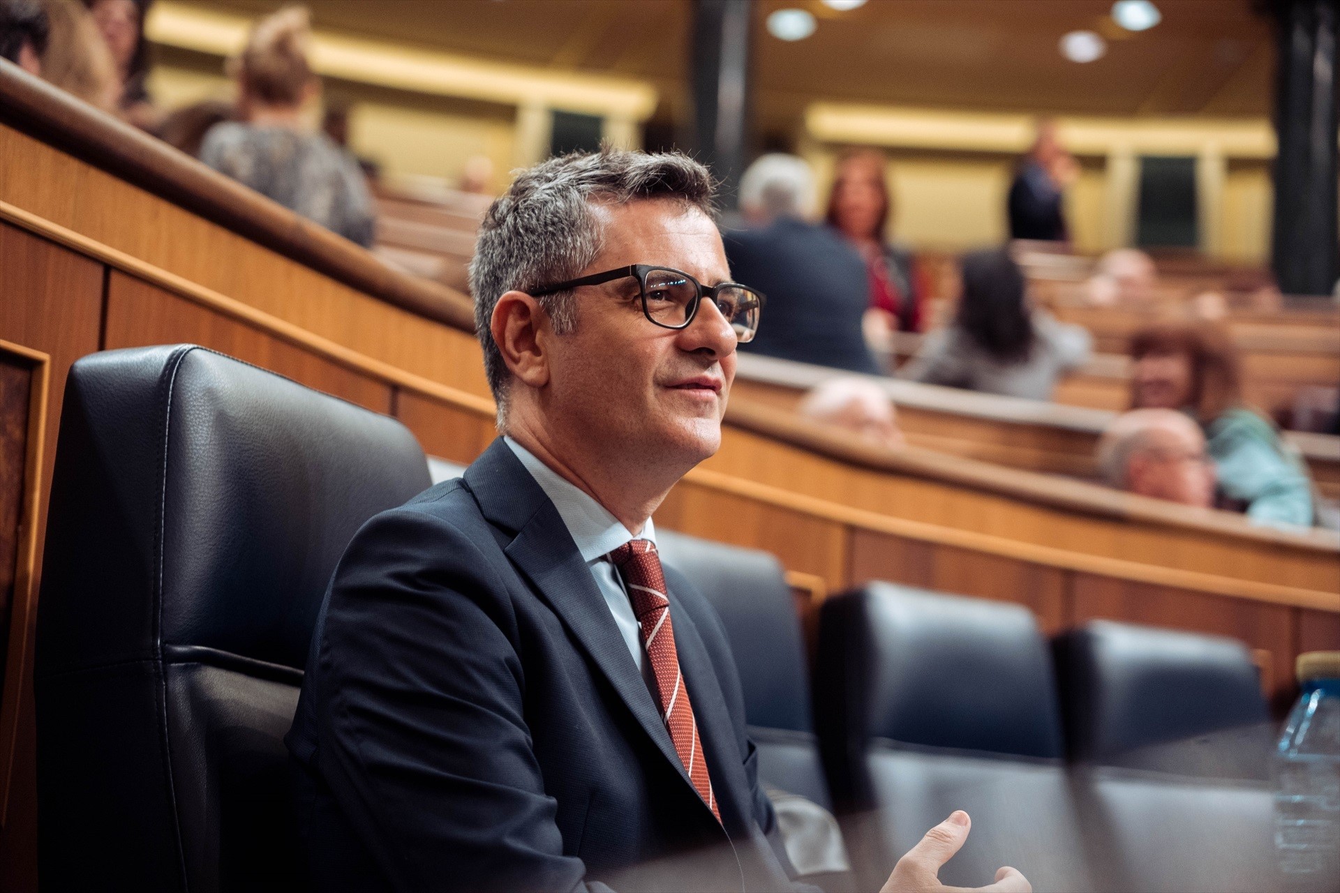 O ministro Félix Bolaños (Gabriel Luengas / Europa Press)