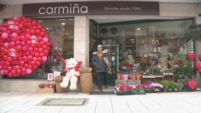 As florerías non escatiman en reclamos no San Valentín