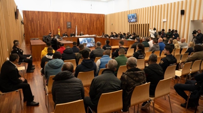 Imaxe do xuizo celebrado na Audiencia Provincial de Pontevedra (Adrián Irago - Europa Press - Archivo)