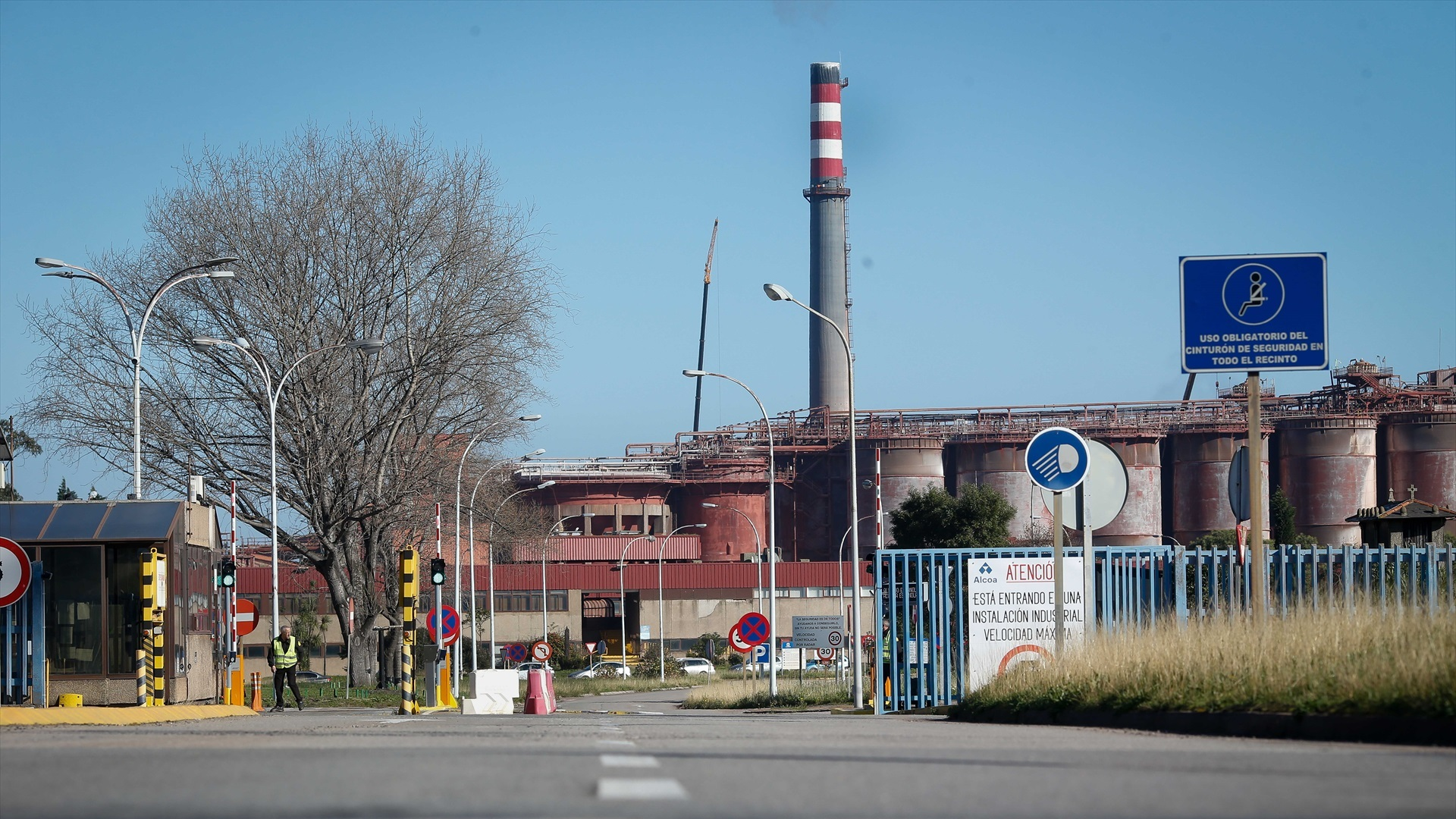 A fábrica de Alcoa en San Cibrao, Lugo/Carlos Castro/Europa Press