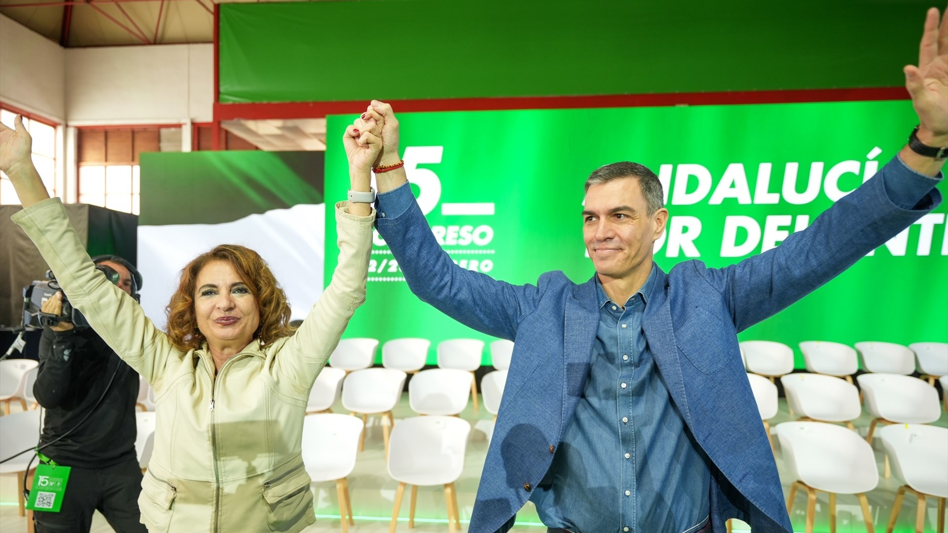 Sánchez clausurou o congreso dos socialistas andaluces, que elixiu a María Jesús Montero como nova secretaria xeral