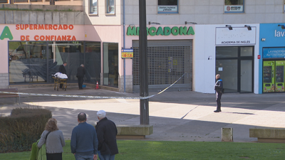 Lugar do suceso, en avenida Marqués de Ombreiro