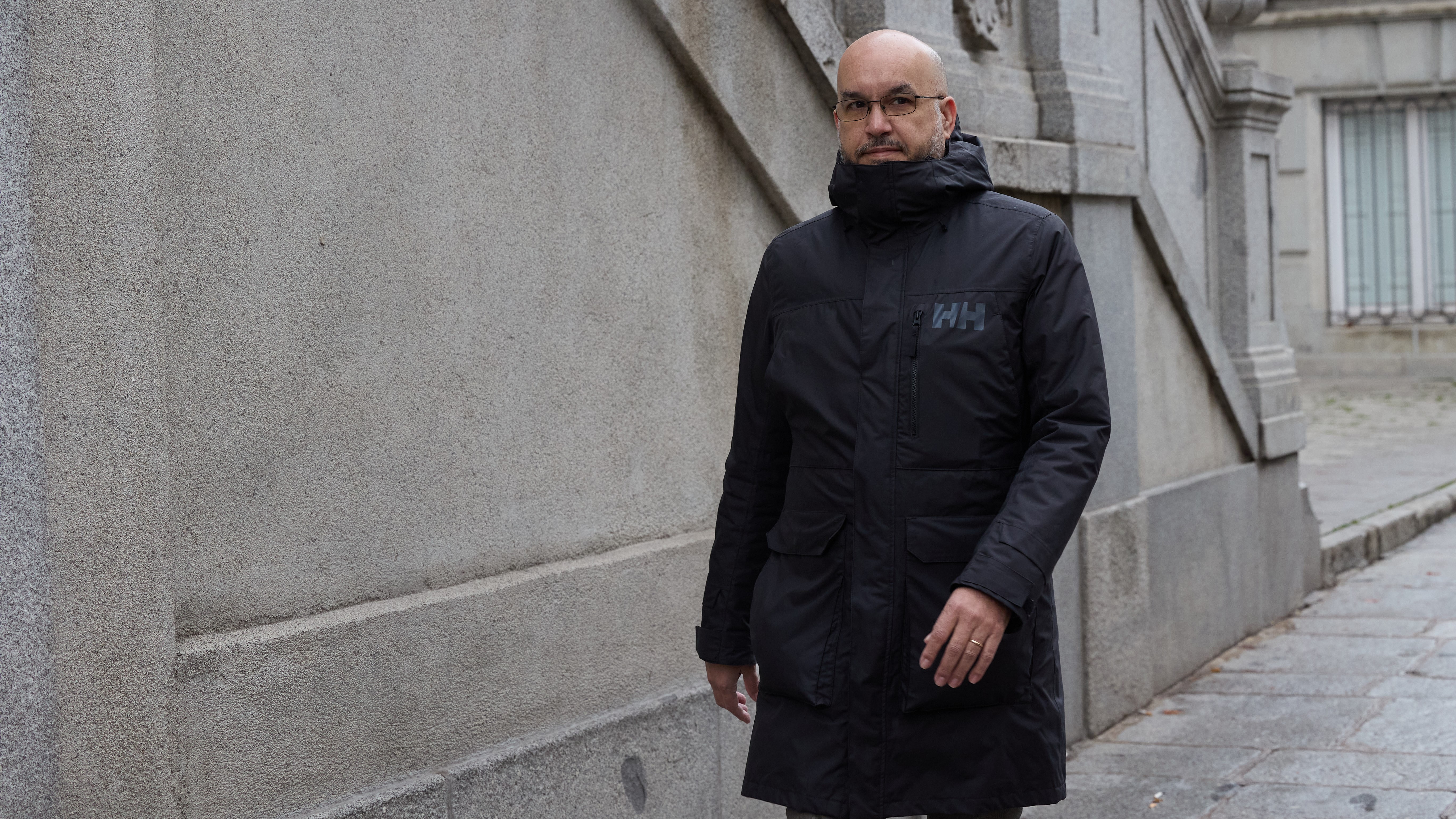 O xefe de gabinete do Ministerio de Facenda, Carlos Moreno, á súa chegada para declarar no Tribunal Supremo (Jesús Hellín/Europa Press)