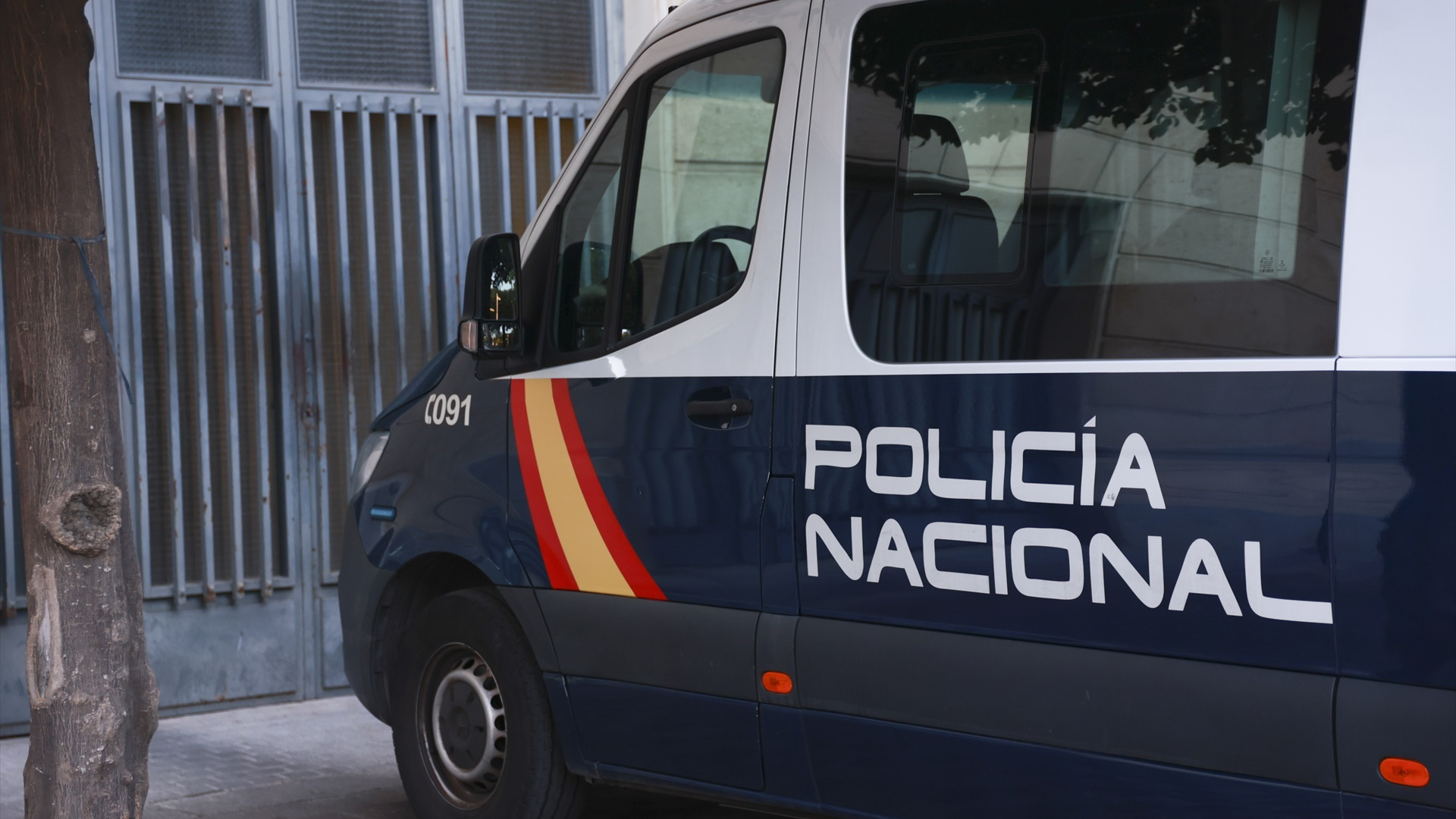 Furgón da policía/Rocío Ruz/EUROPA PRESS