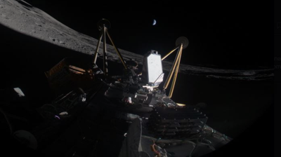 Módulo de aterraxe lunar Athena/Intuitive Machines/Europa Press