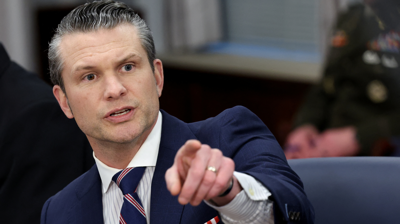 Pete Hegseth, secretario de Defensa dos Estados Unidos. REUTERS/Kevin Lamarque