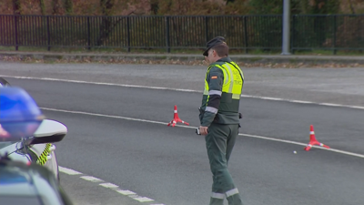 Un control da Garda Civil