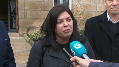 Patricia Domínguez e Rodríguez Villarino, nunha imaxe de arquivo
