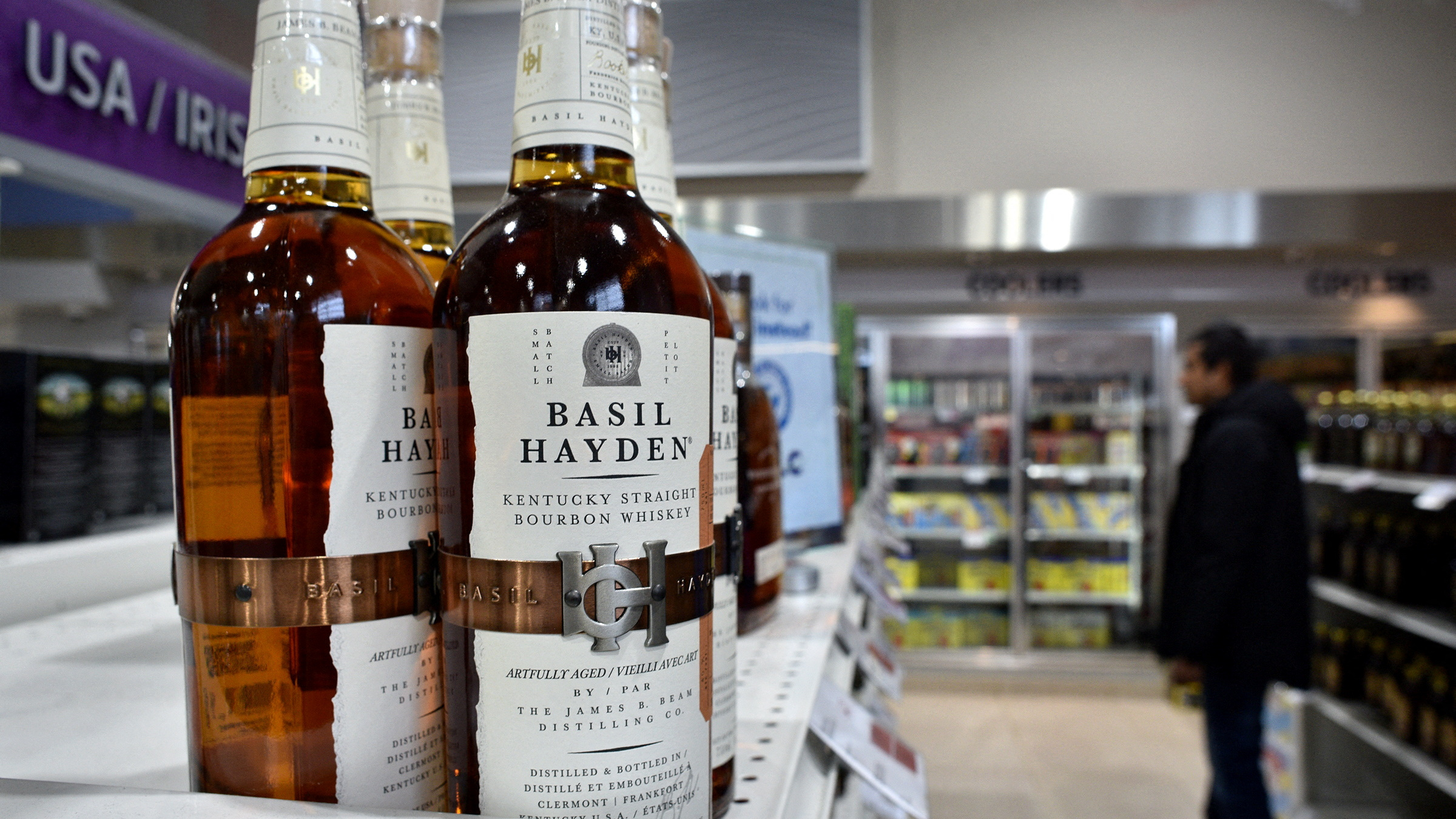 Botellas de bourbon de Kentucky/Ingrid Bulmer/Reuters
