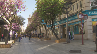 Zona vella de Ourense, onde había un “punto negro” de venda de cocaína