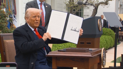 O presidente Donald Trump