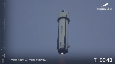 Blue Origin vía REUTERS