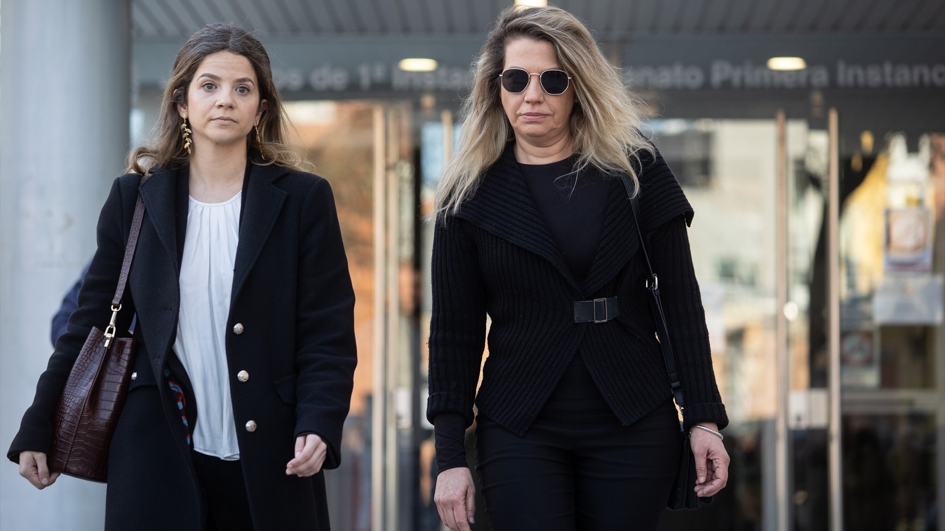 A asesora de Begoña Gómez en Moncloa, Cristina Álvarez, o 26 de febreiro de 2025 á saída do xulgado. Alejandro Martínez Vélez / Europa Press