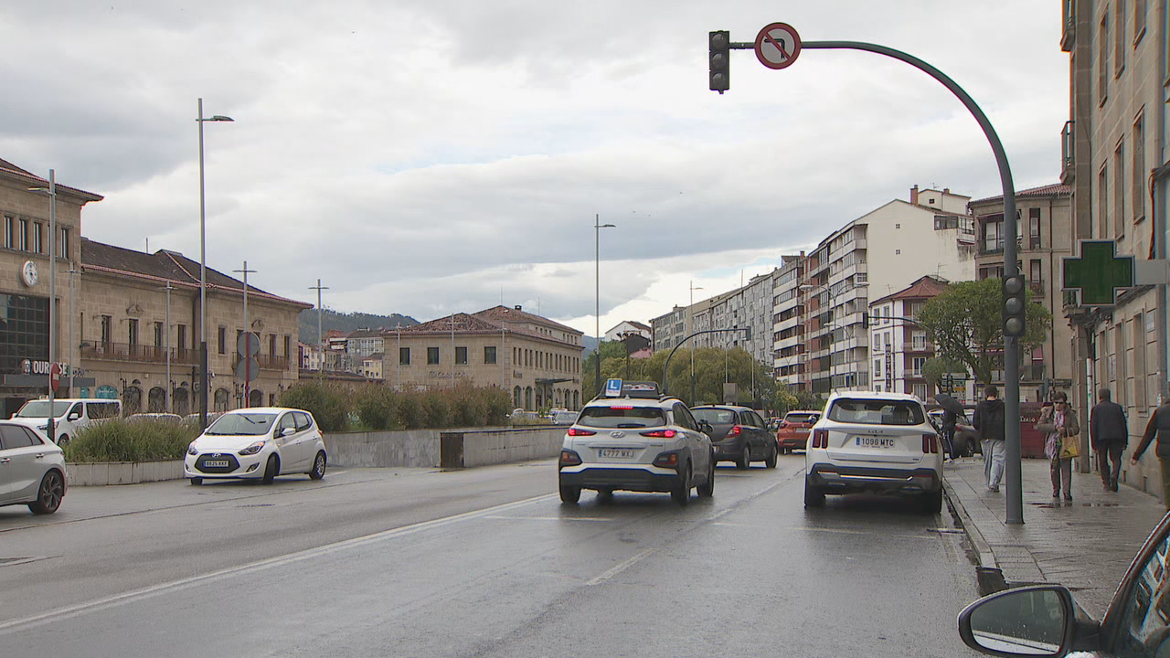 A avaría provocou que non funcionase a rede semafórica en zonas como o barrio da Ponte