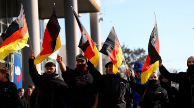 Simpatizantes de Alternativa por Alemaña nun mítin en Berlín en febreiro. REUTERS/Christian Mang