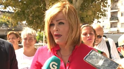 A alcaldesa de Redondela, Digna Rivas