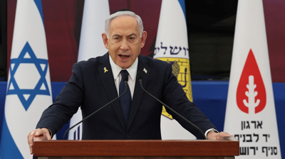 O primeiro ministro israelí, Benjamín Netanyahu/Abir Sultan/Reuters