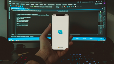 Interfaz de inicio de Skype nunha terminal móvil/Foto de arquivo/Europa Press
