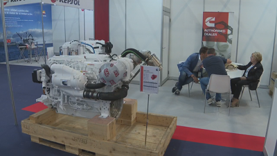 Un dos 50 expositores presentes en Expomar